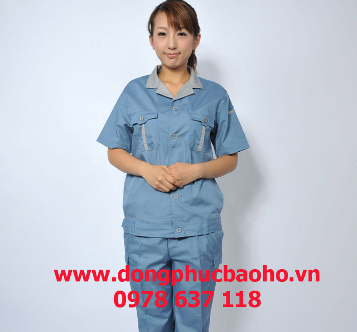 Đồng phục bảo hộ công nhân giày da | Dong phuc bao ho cong nhan giay da